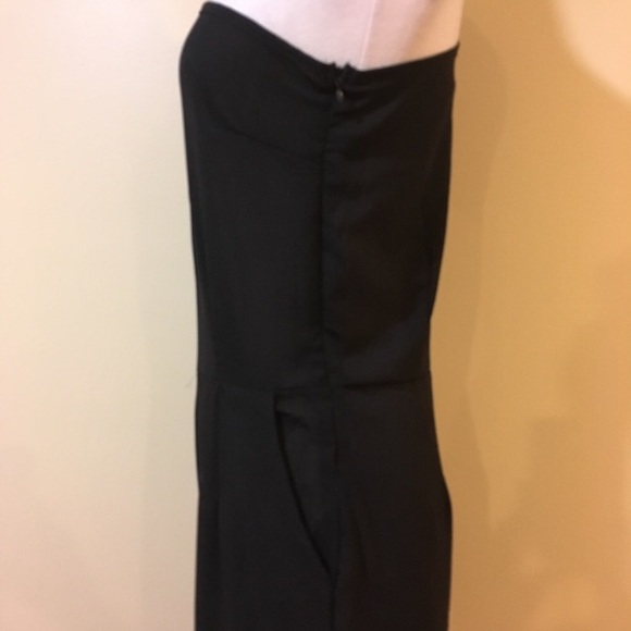 💥 SALE Off One Shoulder Wide Leg Chiffon Jumpsuit - Picture 5 of 5